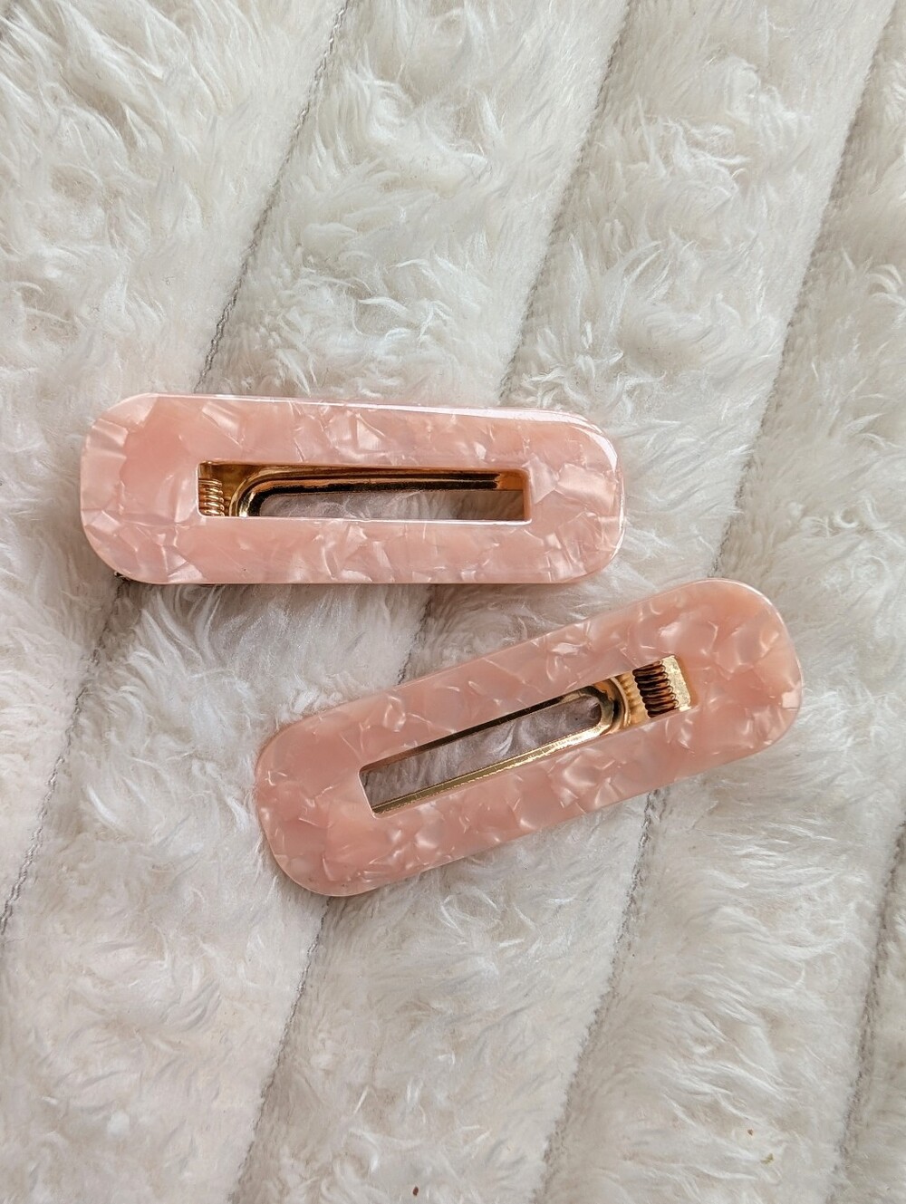 Pink Hair Clips